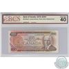 BC-52aA-i.  1975 Bank of Canada Replacement $100, Lawson-Bouey, S/N: AJX0095334, BCS EF-40
