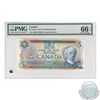 BC-53aA.  1979 Bank of Canada Replacement $5, Lawson-Bouey, S/N: 31001765093, PMG GUNC-66, EPQ.