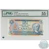 BC-53aA.  1979 Bank of Canada Replacement $5, Lawson-Bouey, S/N: 31002883539, PMG AU-55, EPQ.