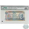 BC-53bA.  1979 Bank of Canada Replacement $5, Crow-Bouey, S/N: 31003471873, PMG AU-58, EPQ.