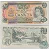 Image 1 : BC-54aA.  1979 Bank of Canada Replacement $20, Lawson-Bouey, S/N: 51001539557 in Extra Fine Conditio