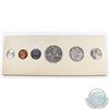 Image 1 : RCM Issue: 1953 Canada Official Mint set - Original White Cardboard.