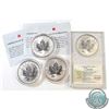 Image 1 : RCM Issue: 1998 Titanic $5 Privy, 1998 Tiger $5 Privy, 1999 Rabbit $5 Privy (light toning spot) & 20