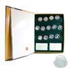 Image 1 : RCM Issue: 2001-2003 Festivals of Canada 50-cent 13-coin Sterling Silver Proof Coin Set (Some capsul