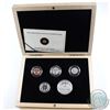 Image 1 : RCM Issue: 2010 Canada's Voyageur Dollar Anniversary Limited Edition 5-coin Proof Set. Please note s