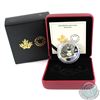 Image 1 : RCM Issue: 2014 Canada $20 Venetian Glass Snowman 1oz Fine Silver Coin (Tax Exempt). This coin is 99