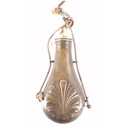 James Dixon & Sons Brass Shotgun Powder Flask