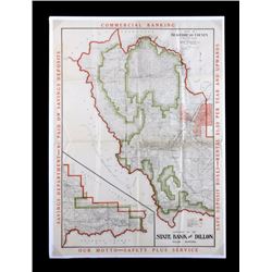 1917 Beaverhead County Montana Map