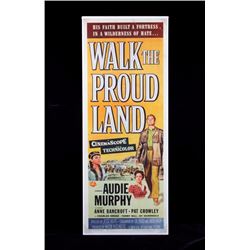 Original Walk the Proud Land Movie Poster 1956