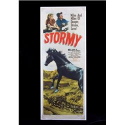 Original 1948 Stormy Movie Poster