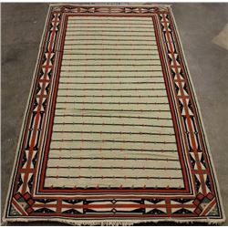 Large Zapotec Hand Woven Wool Rug