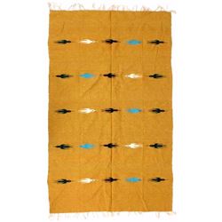 Native American Zapotec Wool Rug
