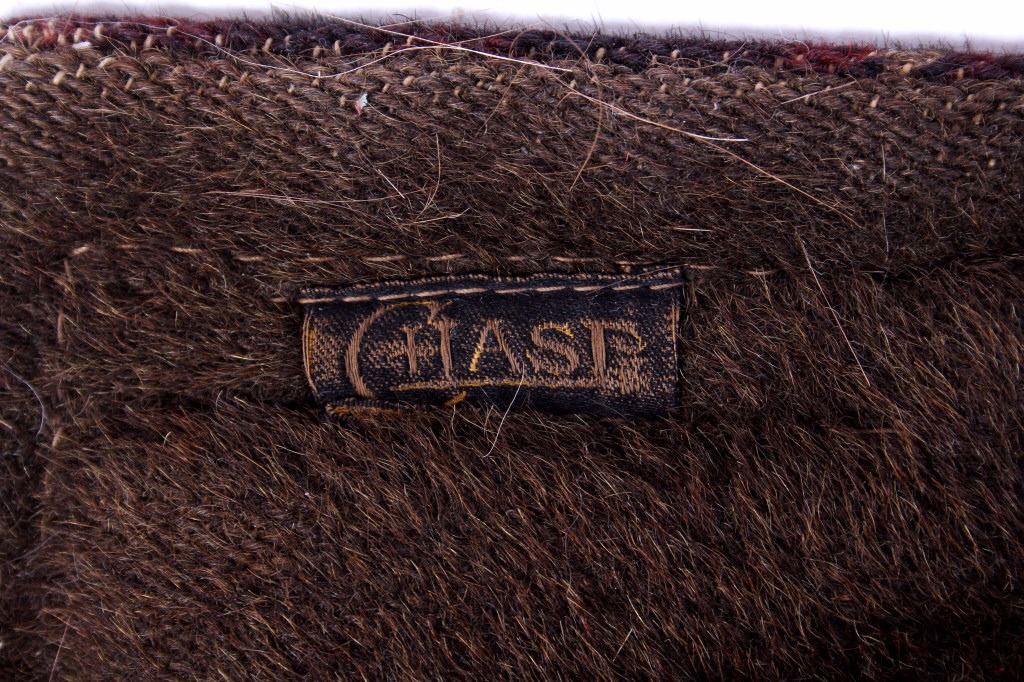 Antique Chase Horse Hair Lap Carriage Blanket