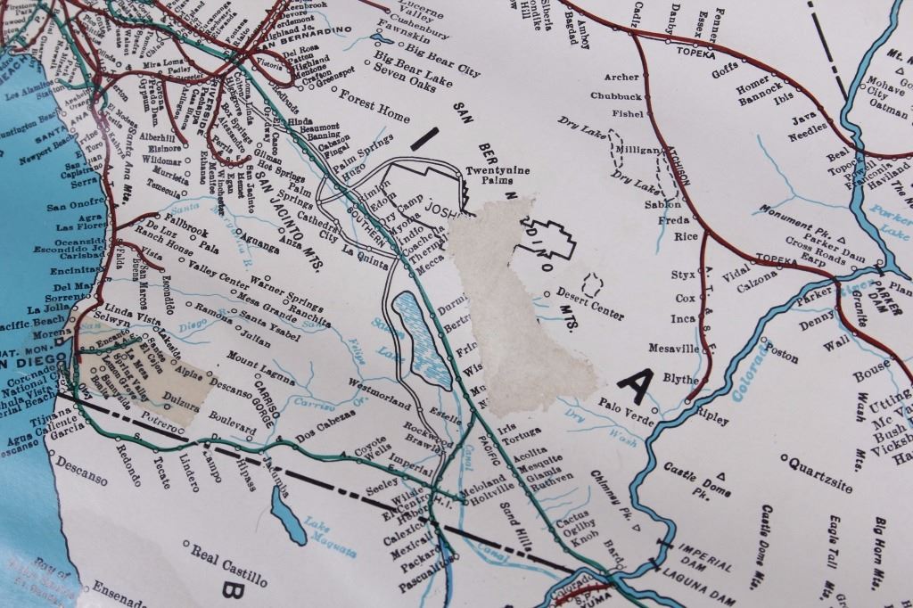 Burlington Route - Map of the West CBQ Railroad