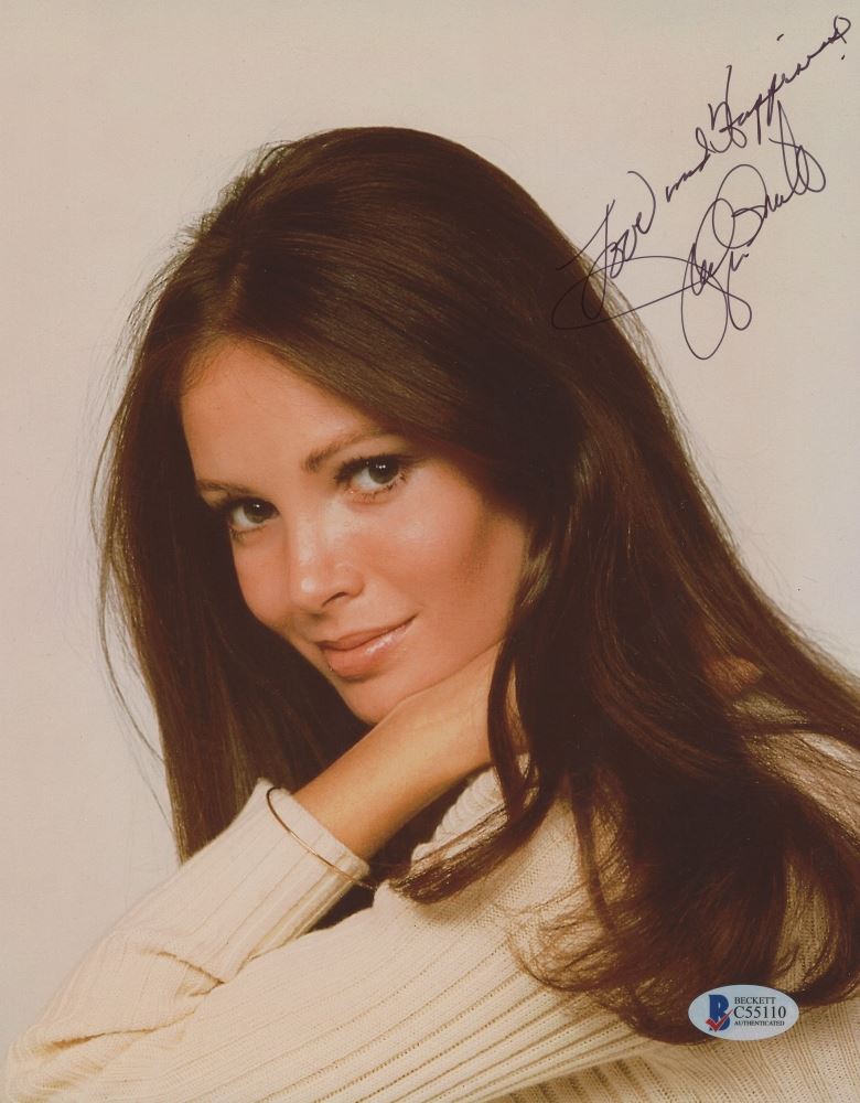 Jaclyn Smith Signed Charlie S Angels 8x10 Photo Inscribed Love And Happiness Beckett Coa