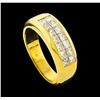 Image 4 : 1.15 ctw Diamond Ring - 18KT Yellow Gold