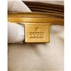 Image 7 : Gucci Beige Brown Canvas Gold Leather Monogram Shoulder Bag