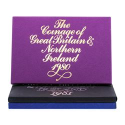 1980-1982 Coinage of Great Britain and Northern Ireland Proof Set