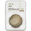 Image 1 : 1896 MS63 NGC Morgan Silver Dollar