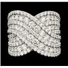 Image 2 : 3.03 ctw Diamond Ring - Platinum