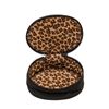 Image 4 : Bottega Veneta Vintage Black Cheetah Print Nylon Zipper Case