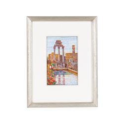 Micro Mosaic Italian Landscape  Foro Romano , Large