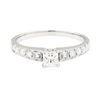 Image 2 : 1.00 ctw Diamond Ring - 14KT White Gold