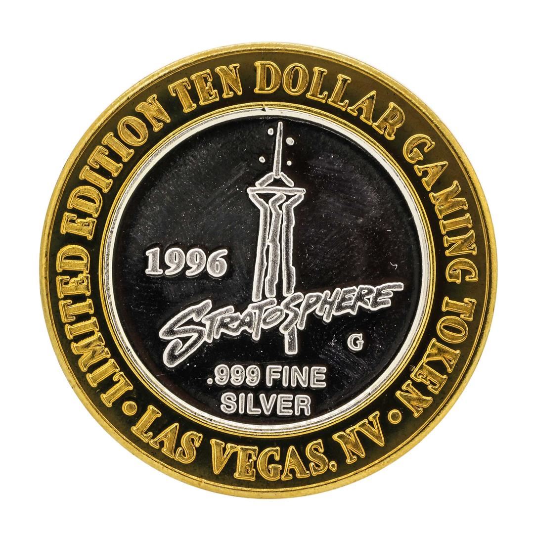 .999 Silver Stratosphere Las Vegas, NV 10 Casino Limited Edition
