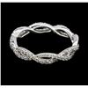 Image 3 : 0.64 ctw Diamond Ring - 14KT White Gold