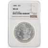 Image 1 : 1886 NGC MS63 Morgan Silver Dollar