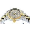 Image 2 : Rolex Ladies 2T Yellow Gold & Stainless Steel Slate Grey Roman Datejust Wristwat