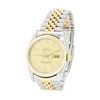 Image 2 : Rolex 18KT Yellow Gold and Stainless Steel Men's Oyster Perpetual Datejust