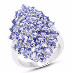 STERLING SILVER TANZANITE RING