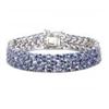 Image 1 : STERLING SILVER TANZANITE BRACELET