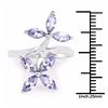 Image 3 : STERLING SILVER TANZANITE RING