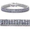 Image 1 : STERLING SILVER TANZANITE BRACELET