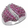 Image 1 : STERLING SILVER RUBY RING