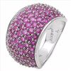 Image 3 : STERLING SILVER RUBY RING