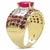 Image 2 : STERLING SILVER RUBY RING