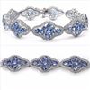 Image 1 : STERLING SILVER TANZANITE BRACELET