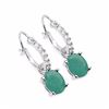 Image 1 : STERLING SILVER SAKOTA EMERALD EARRING