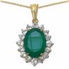 Image 1 : STERLING SILVER GREENY ONYX PENDANT