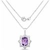 Image 2 : STERLING SIVLER BRAZILE AMETHYST PENDANT