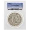 Image 1 : 1935 $1 Peace Silver Dollar PCGS MS62