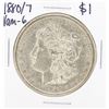 Image 1 : 1880/7 Vam-6 $1 Morgan Silver Dollar Coin