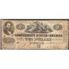 Image 1 : 1862 $2 Confederate States of America Note