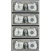 Image 1 : Lot of (4) Consecutive 1934 $1 Silver Certificate Notes
