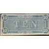 Image 2 : 1864 $10 Confederate States of America Note