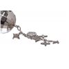 Image 3 : Louis Vuitton Silver Palladium Disco Ball Key Chain