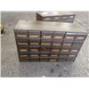 Image 2 : Dayton 34" x 12" x 11" 3 Shelf Metal Tool Organizer with Contents